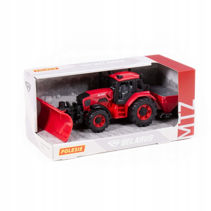 Wader Traktor "Belarus" do odśnieżania Czerwony