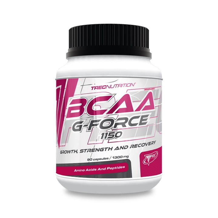 SILNE AMINOKWASY!! BCAA G-FORCE 90 kaps. Trec!!