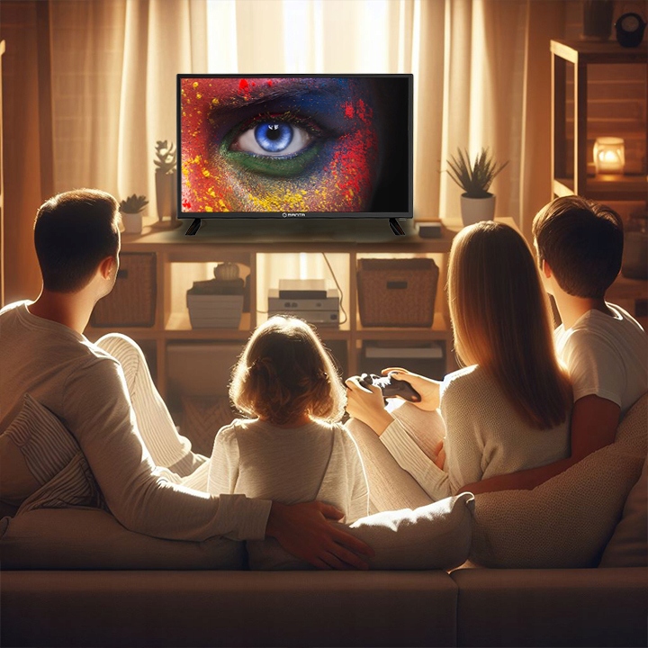 Telewizor 24 cale TV przenośny HD LED tuner dekoder DVBT2 USB 12V