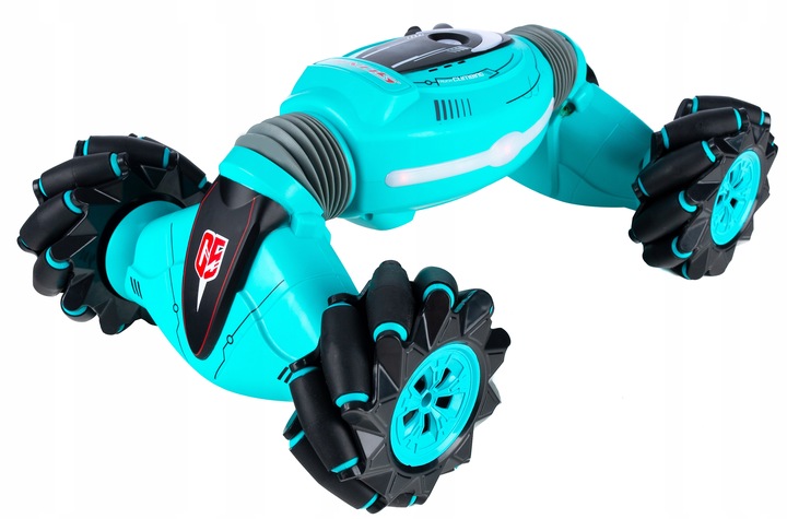 Samochód Zdalnie Sterowany Rc Twister Akrobacje Led Stunt 360 Dla Dzieci