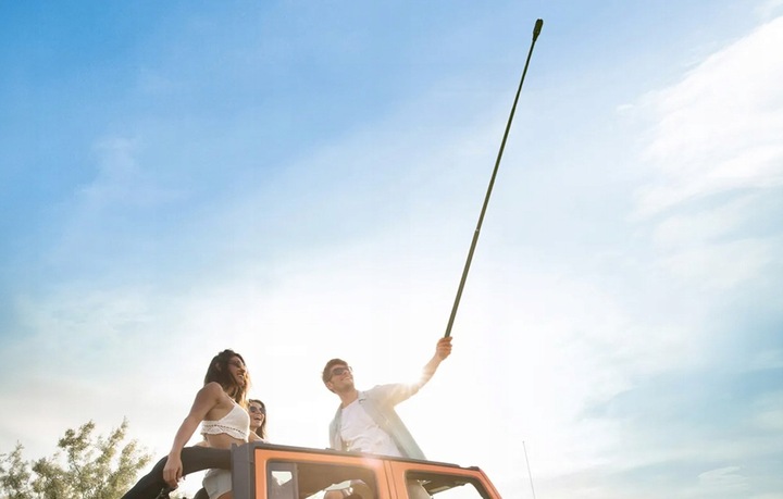 INSTA360 UCHWYT SELFIE STICK KIJEK DO KAMER TELESKOPOWY WŁÓKNO WĘGLOWE 3M