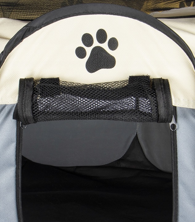 DUŻY SKŁADANY KOJEC ZAGRODA LEGOWISKO KLATKA DLA PSA KOTA SZCZENIĄT 125 XXL