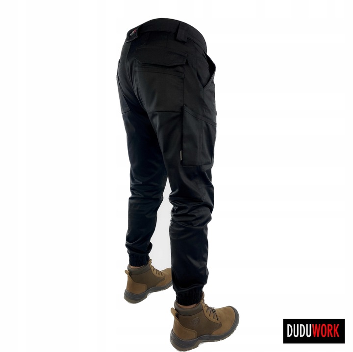 Joggery ROBOCZE BHP DuduWork Czarne Elastyczne 44