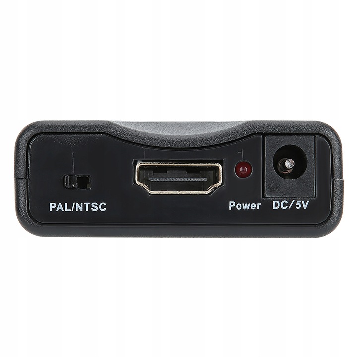 Czarny konwerter HDMI na BNC NT z systemem wideo