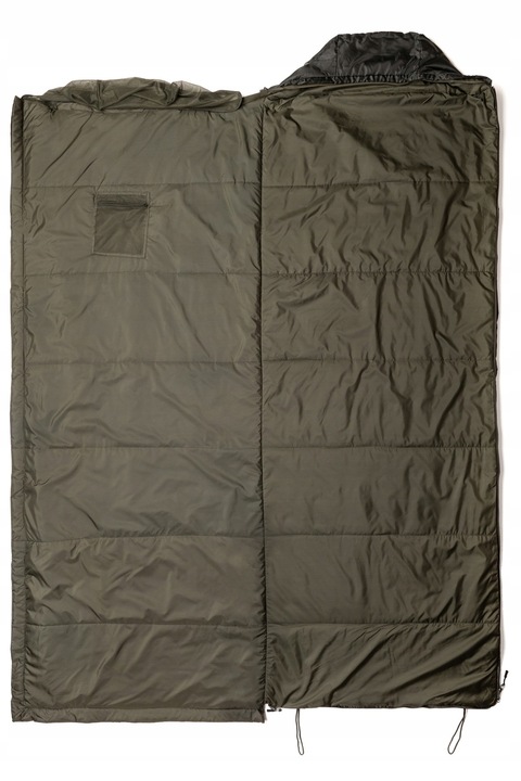 SNUGPAK ŚPIWÓR NAUTILUS BASECAMP LEKKI 80 cm x 220 cm -2°C Prawy Olive
