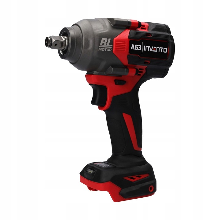 Klucz udarowy akumulatorowy 1/2" INVENTO A63 - samo urządzenie