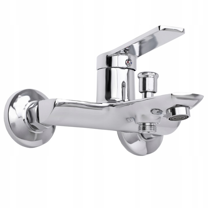 Bateria wannowa z prysznicem i wężem ścienna kran do wanny prysznic YOKA