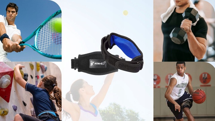 Stabilizator Na Łokieć golfisty Tenisisty Opaska łokcia uciskowa uniwersal