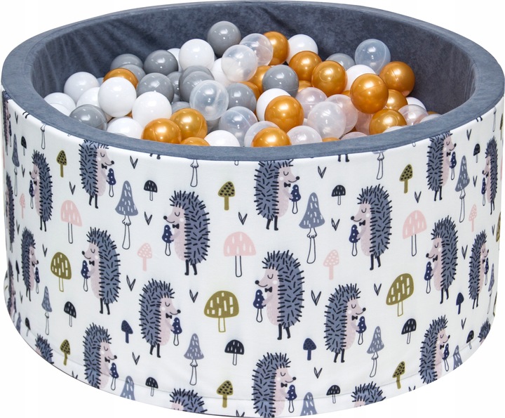 Suchy Basen z Kulkami 90x40 200 piłek bez BPA - basenik z piłeczkami WELOX