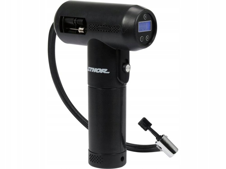 STHOR MINI KOMPRESOR SAMOCHODOWY 100PSI 25L/MIN BEZPRZEWODOWY LED POMPKA