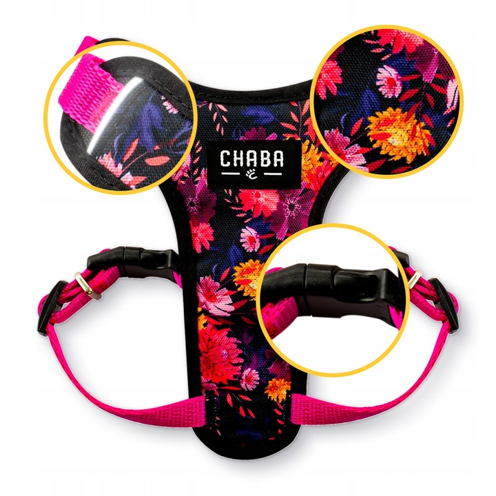 Szelki spacerowe Comfort Guard dla małego psa - Chaba Marigold rozmiar M
