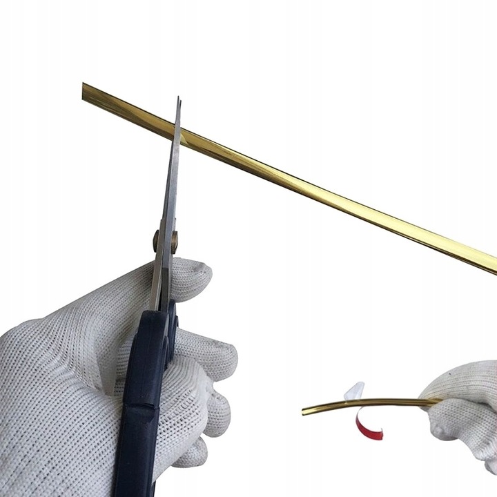 LISTWA DEKORACYJNA OZDOBNA ZŁOTA PVC 21mm GOLD 10 METRÓW SAMOPRZYLEPNA