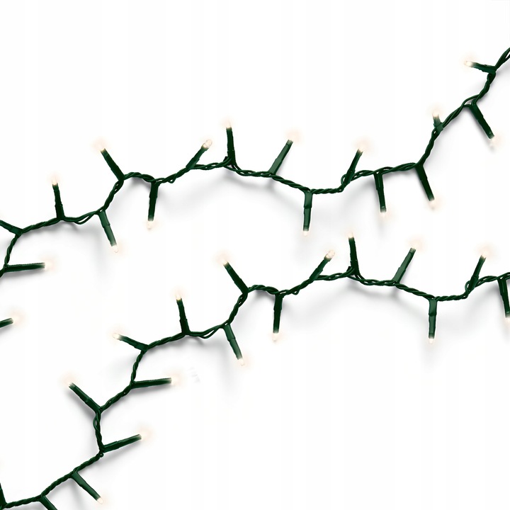 Lampki Choinkowe Światełka Ciepłe Białe 2000 LED 45 m IP44 ZEW/WEW COMPACT