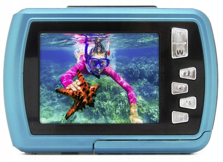 Aparat EASYPIX Aquapix W2024 Splash Iceblue