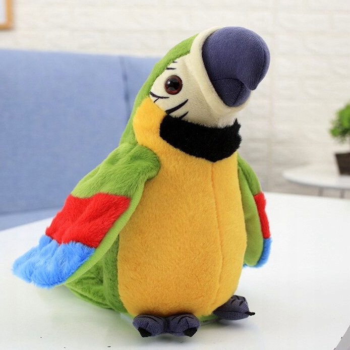 Papuga powtarzająca interaktywna powtarza GADAJĄCA