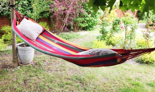 Hamak Ogrodowy 200x80 Lato 1os. + GRATIS !!!