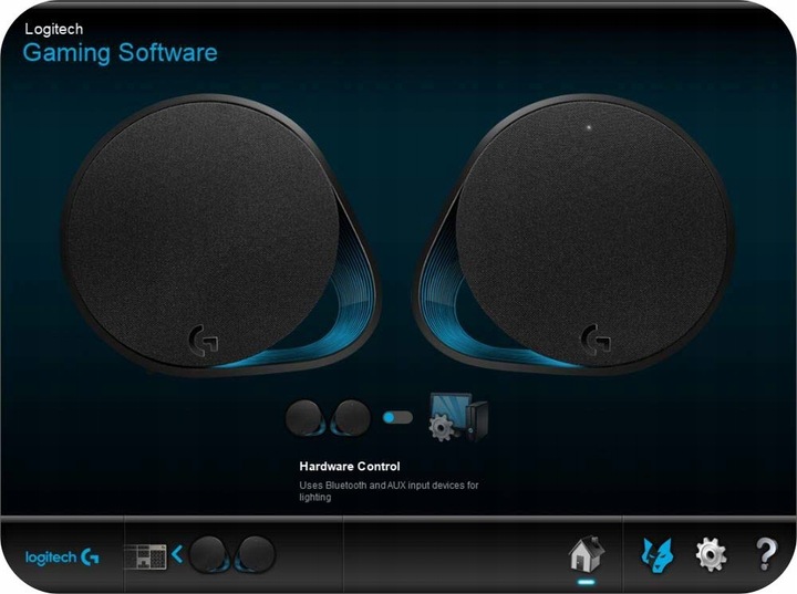 Głośniki Logitech G560 240W RMS Bluetooth Black