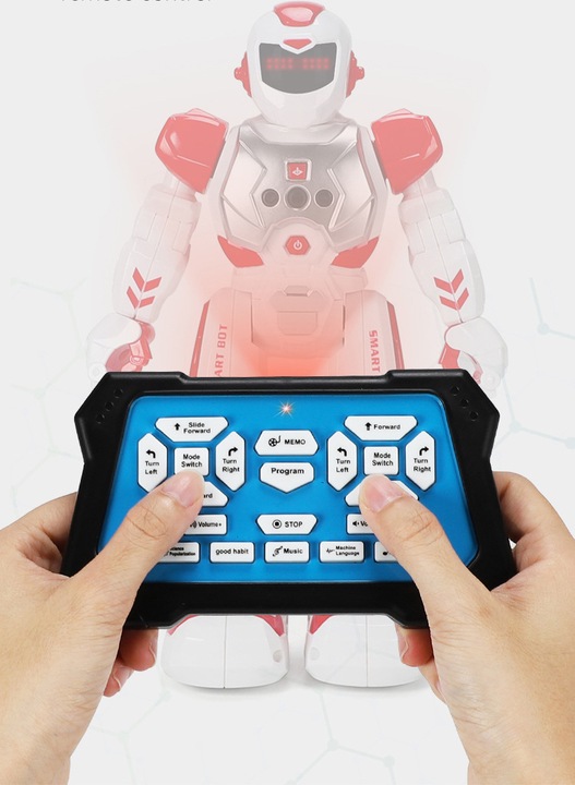 INTELIGENTNY ROBOT DLA DZIECI Z CZUJNIKIEM GESTÓW I PILOTEM