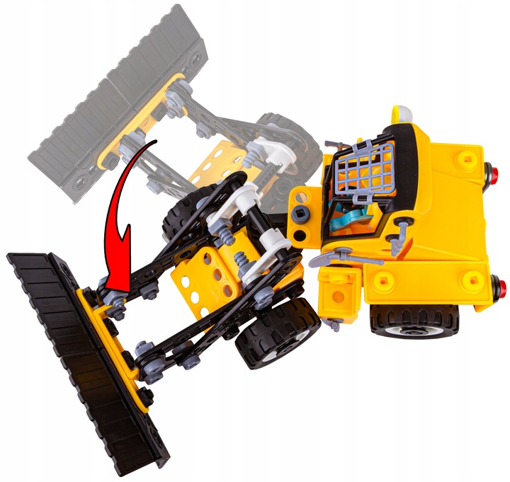 MEGA ZESTAW Klocki Konstrukcyjne do SKRĘCANIA dla Dzieci Narzędzia 223 el.