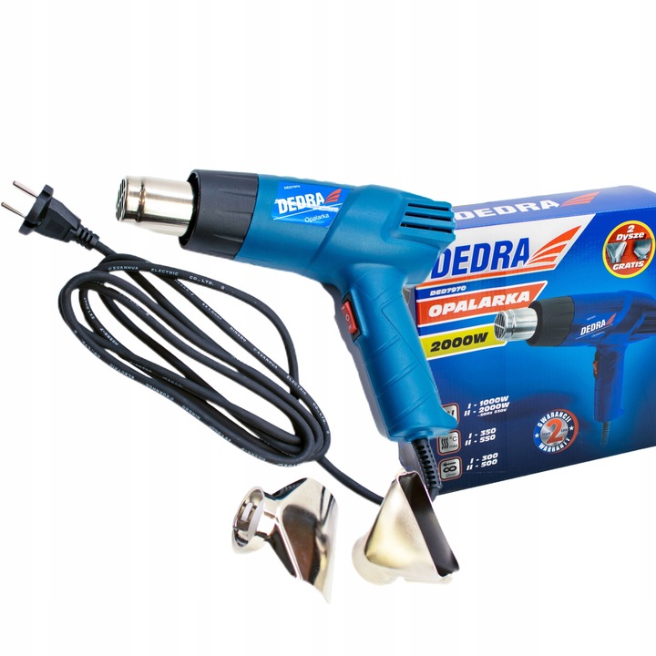DEDRA OPALARKA ELEKTRYCZNA DED7970 II-biegi 2000W