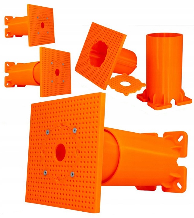 PUSZKA,PŁYTA MONTAŻOWA DO DOCIEPLEŃ 150-220 MM REGULOWANA,DO KAMER,URZĄDZEŃ