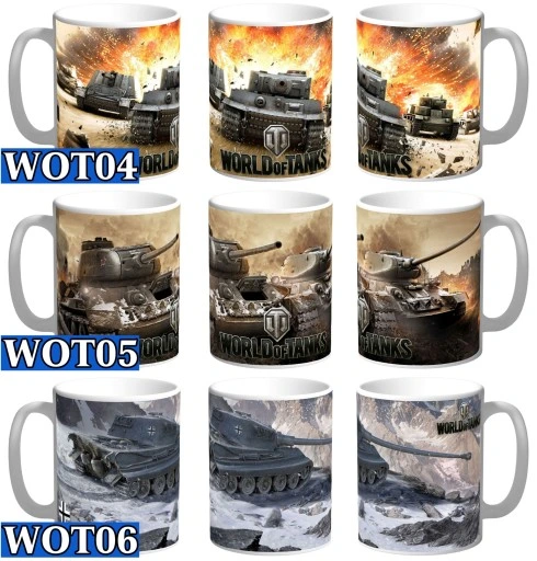 Kubek World of Tanks War Thunder + IMIĘ i KARTONIK