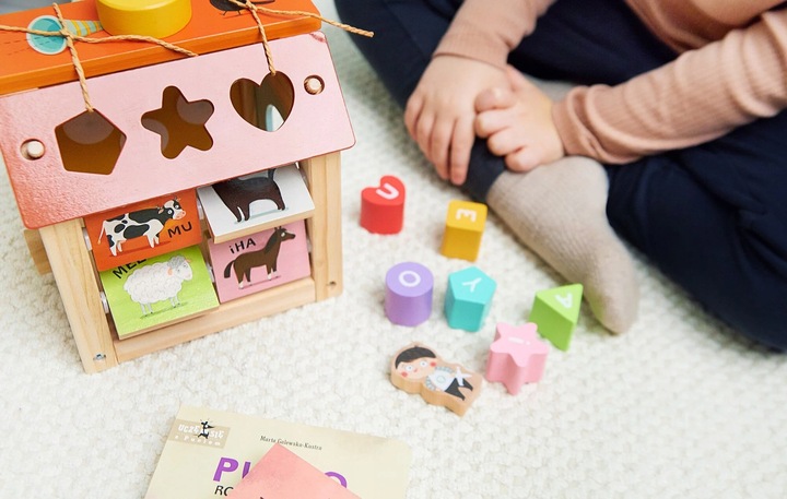 Zabawka edukacyjna NASZA KSIĘGARNIA Pucio Sorter logopedyczny