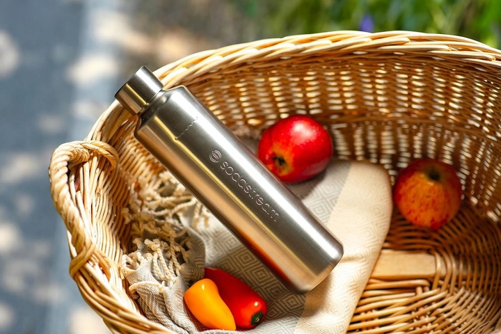 SodaStream Duo Thermic metalowa butelka termiczna 0,8l