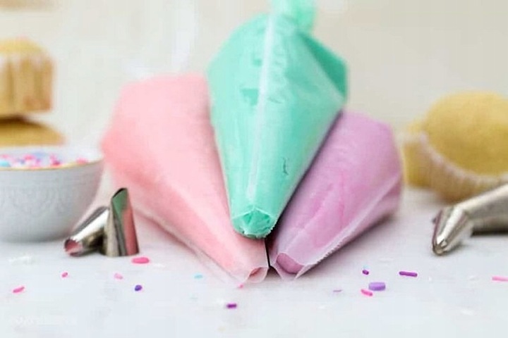 Rękaw cukierniczy worki dekoracji tortów pączki dekorator do tylki 1szt