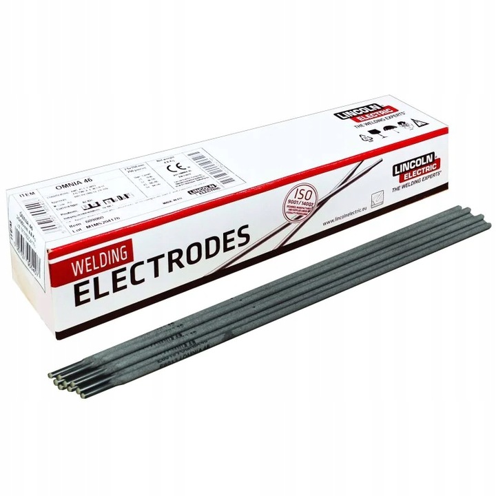 Elektrody Rutylowe Lincoln Omnia 46 Ø3,2; 5,3kg