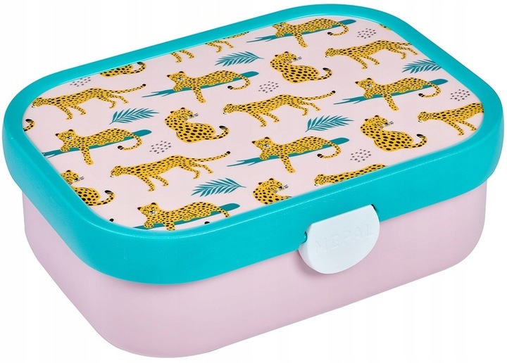 MEPAL LUNCHBOX ŚNIADANIÓWKA POJEMNIK KANAPEK SZKOŁY BIDON DZIECKA LEOPARD