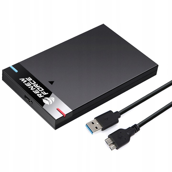 Kieszeń Na Dysk HDD Obudowa Dysku Twardego SATA 2,5'' do 5 Gbps USB 3.2