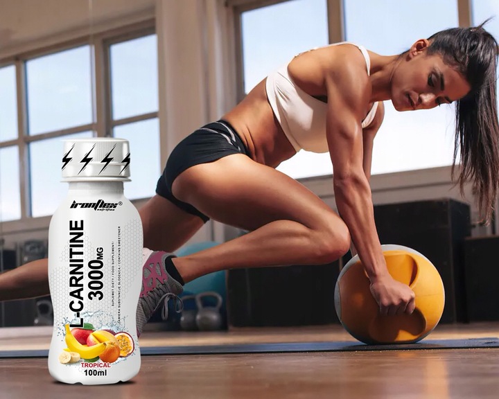 IRONFLEX L-CARNITINE 12 x 100 ml 3000 mg SHOT ODCHUDZANIE SPALACZ KARNITYNA
