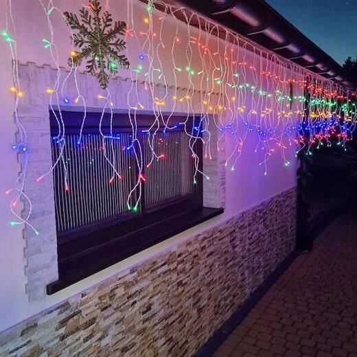 SOPLE FLASH 200 LED ZEWNĘTRZNE MULTIKOLOR CHOINKOWE lampki