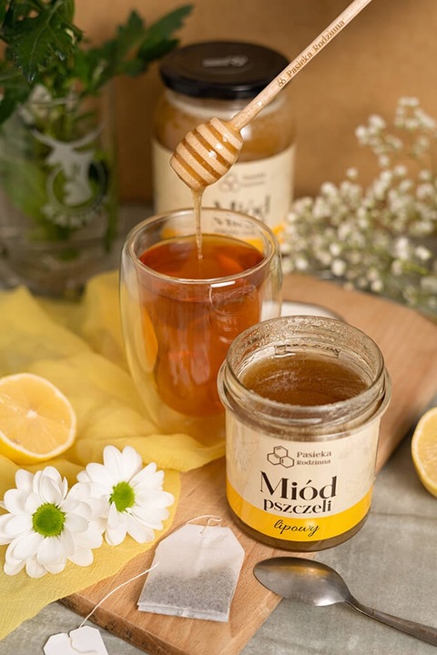 Miód Wielokwiatowy + Lipowy z RODZINNEJ PASIEKI