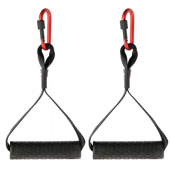 TRENINGOWE UCHWYTY Do atlasu 2szt. WYCIĄGU i GUM TRENINGOWYCH zestaw 2szt.