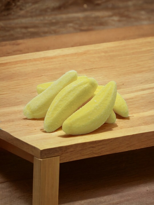 Żelki Pianki Owocowe HARIBO Bananowe Banany 150 sztuk / 1050g Niemieckie