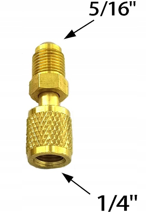 Redukcja klimatyzacji 1/4 wew 5/16 zew R410a R32