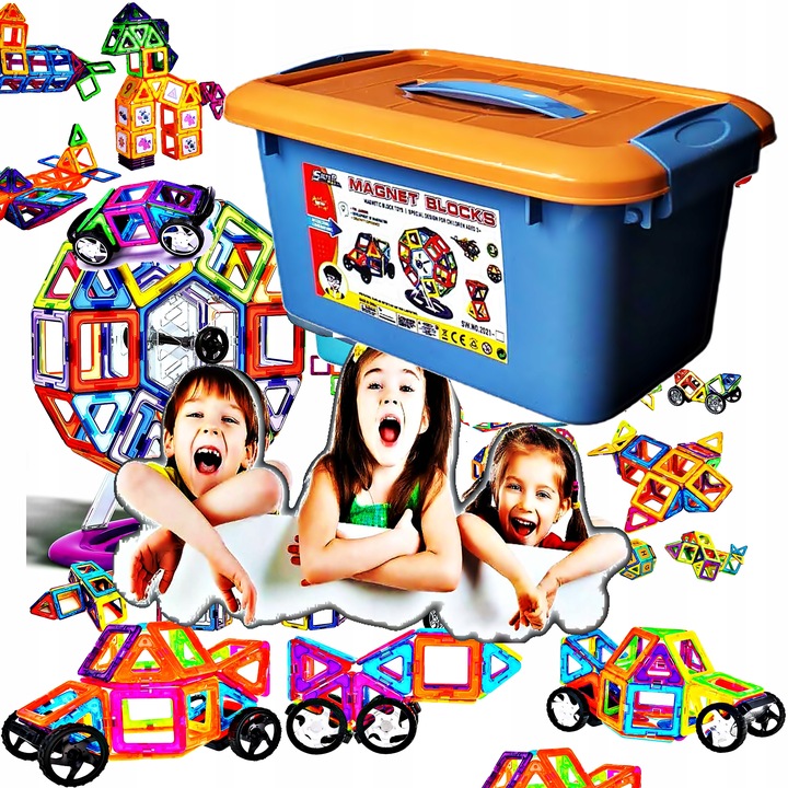 Klocki Magnetyczne – Edukacyjna Zabawa Dla Małych Konstruktorów!