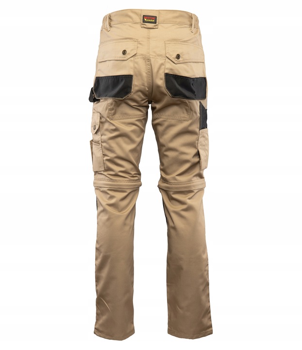 Spodnie robocze ochronne odpinane nogawki Brixton r. 48