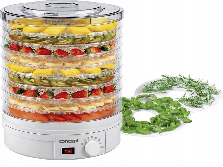 Suszarka do grzybów, owoców i ziół Concept SO1020 9sit