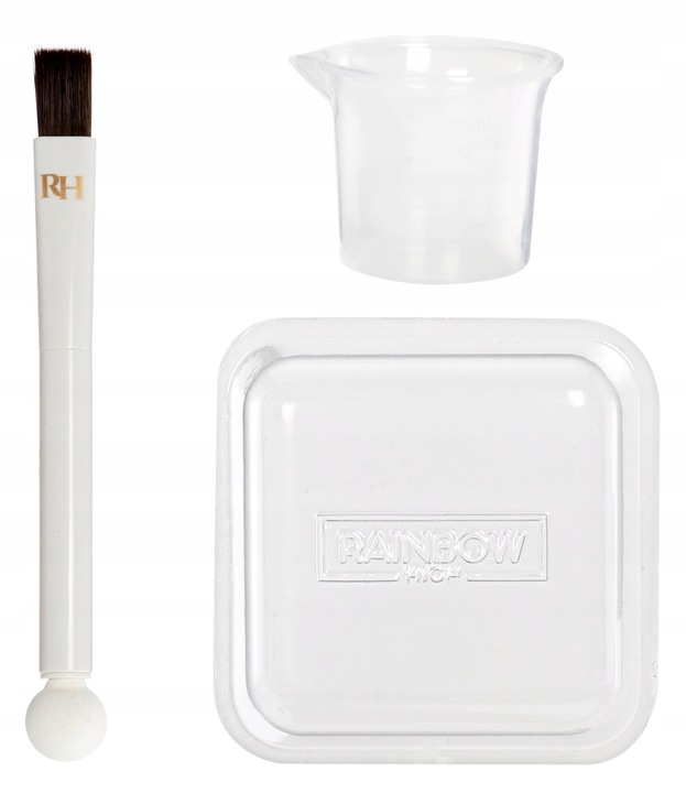 RAINBOW HIGH WATERCOLOR & CREATE LALKA DO MALOWANIA BRĄZOWE OCZY 507598