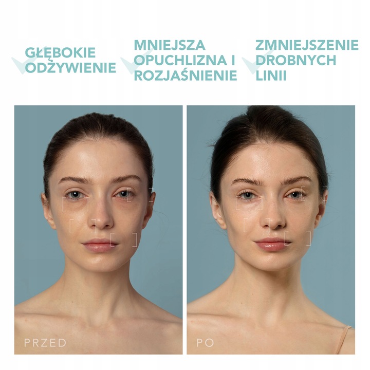 Głęboki nawilżacz do twarzy UFO 3, Arctic Blue