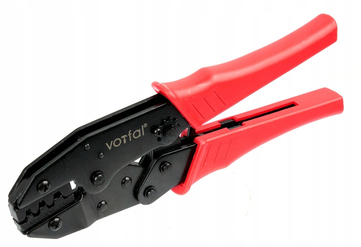 ZACISKARKA PRASKA DO KONEKTORÓW TULEJEK KABLI 0,5-6MM KOŃCÓWKI