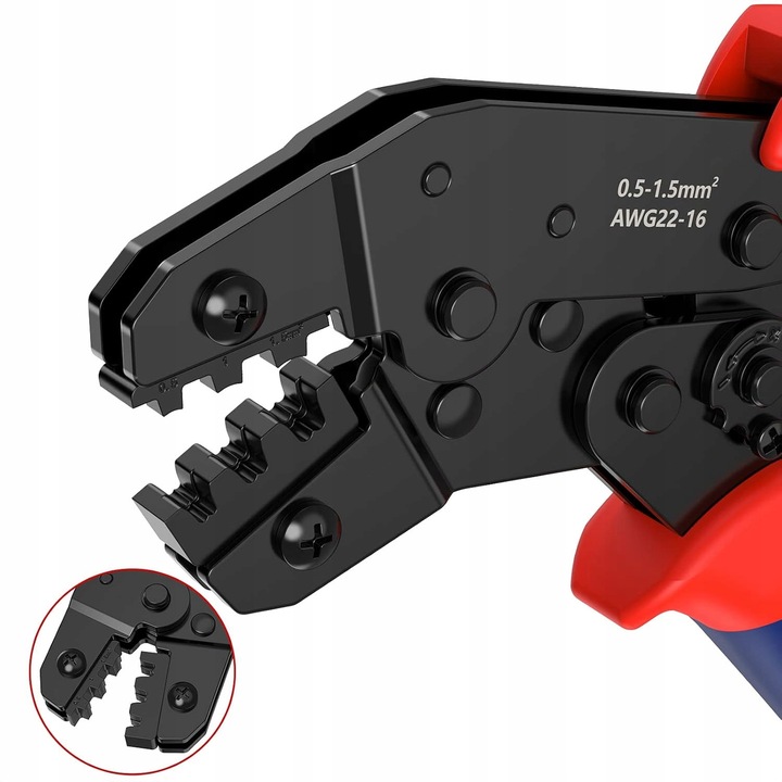 Zestaw Konektorów Samochodowych 450 Elementów z Zaciskarką