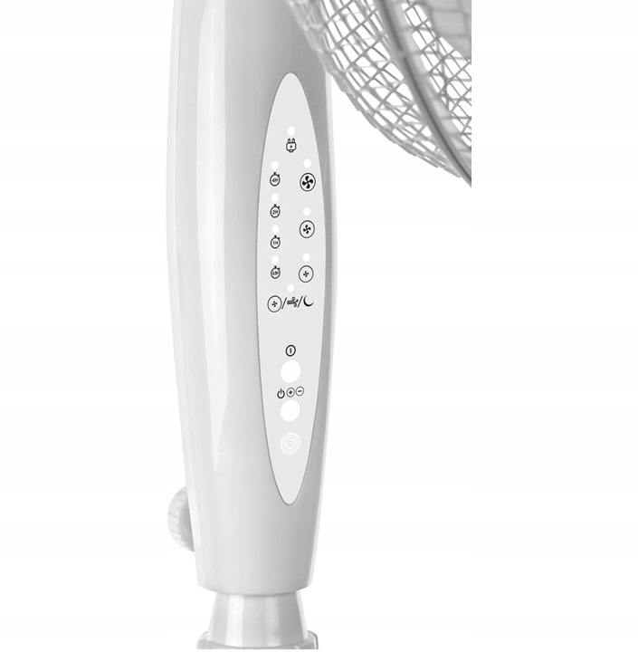 STOJĄCY WENTYLATOR PODŁOGOWY MD18795 BIAŁY 3 PRĘDKOŚCI TIMER + PILOT
