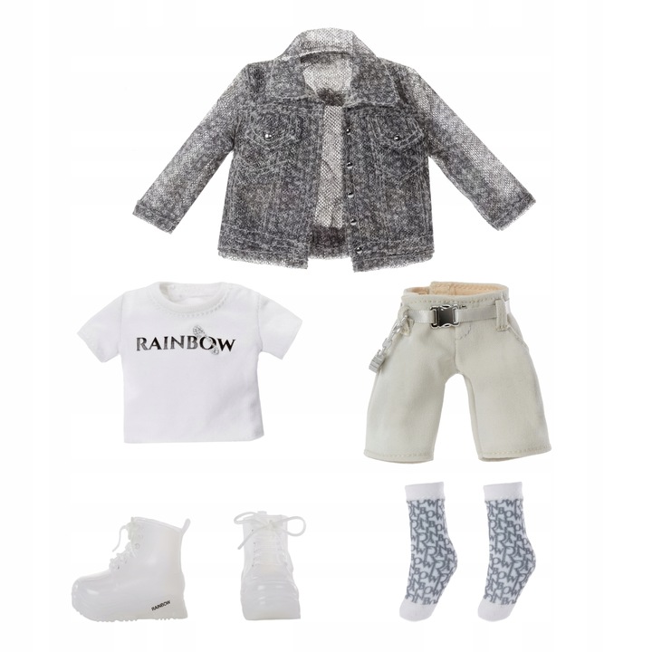 Rainbow High Lalka Fashion Doll- AR (Purple) 583165