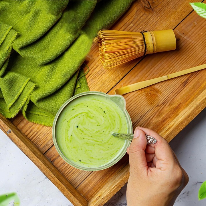 ZESTAW PREZENTOWY DO HERBATY MATCHA ZESTAW DO PARZENIA MATCHY 5 SZT.