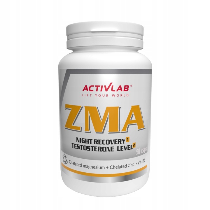 ACTIVLAB ZMA 180 KAPS MAGNEZ CYNK WITAMINA B6 SEN