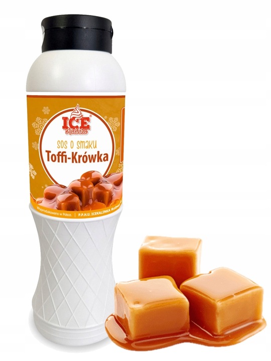 Sos TOFFI KRÓWKA polewa do lodów, deserów 1kg